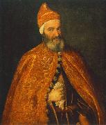 TIZIANO Vecellio Portrait of Marcantonio Trevisani set oil painting